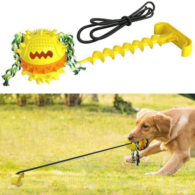 Pet rope ball outdoor training toy, chewing product
