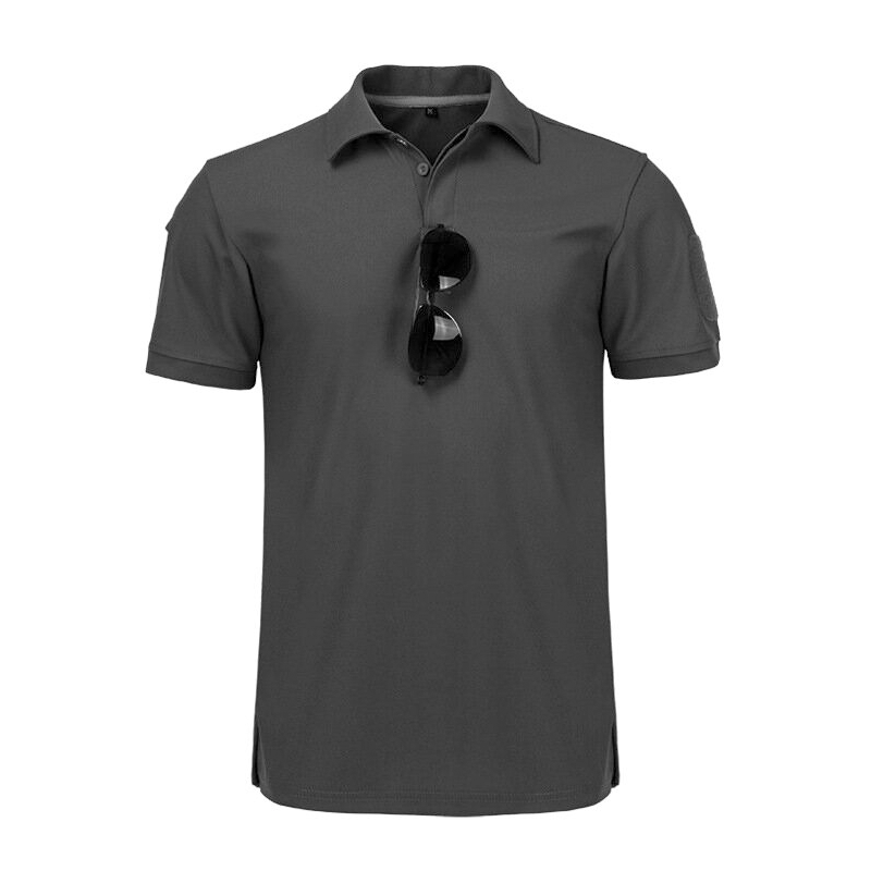 2021 Men's Outdoor Quick Dry Polo Shirt