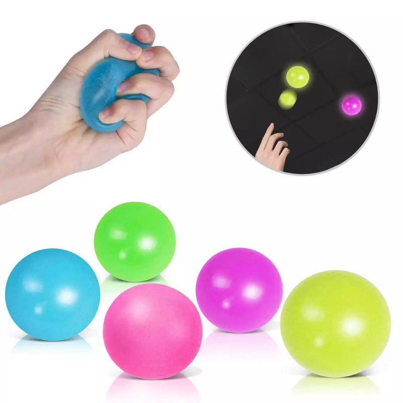 Stick Wall Ball Stress Relief Toys
