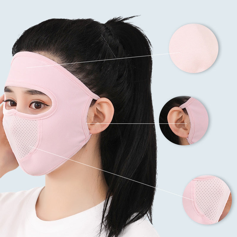 Breathable Sunscreen Full Face Mask