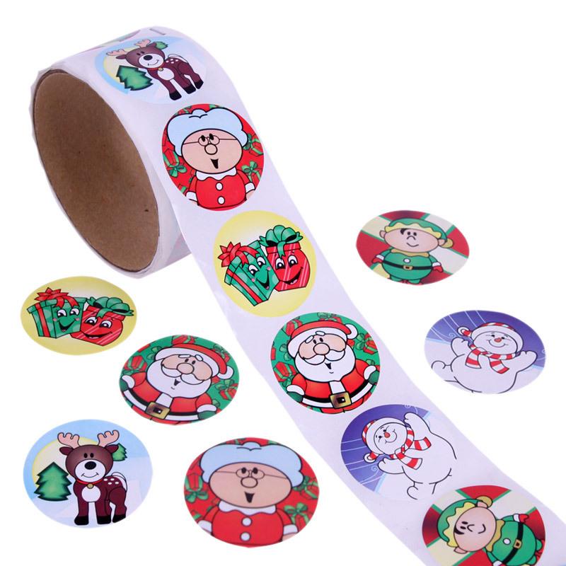 Christmas Gift Wrapping & Decoration Stickers