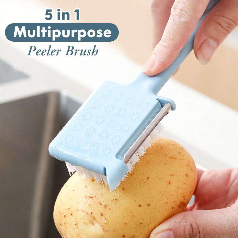Multipurpose Peeler Brush