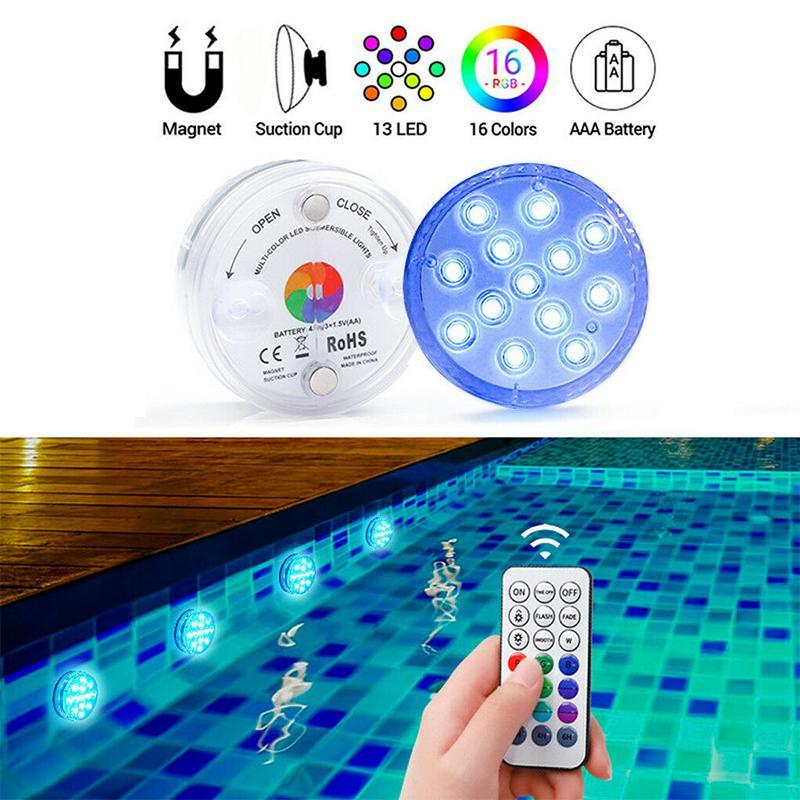 Remote Control Submersible LED Pool Lights
