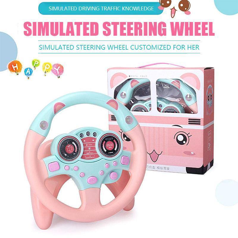 Children's Steering Wheel Simulation Educational Toy
