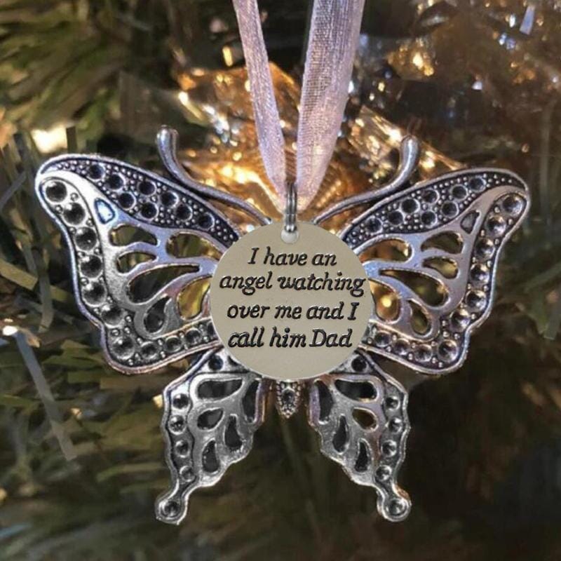 Memorial Butterfly Pendant for Loss of Loved One