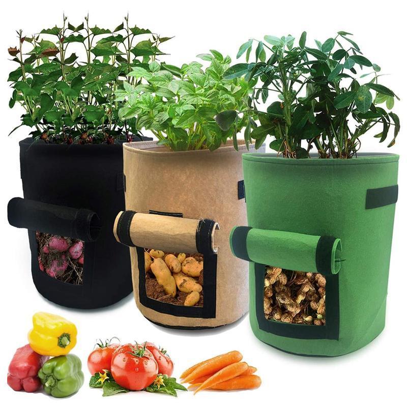 Fanshome Large Capacity Vegetables Planter Bag