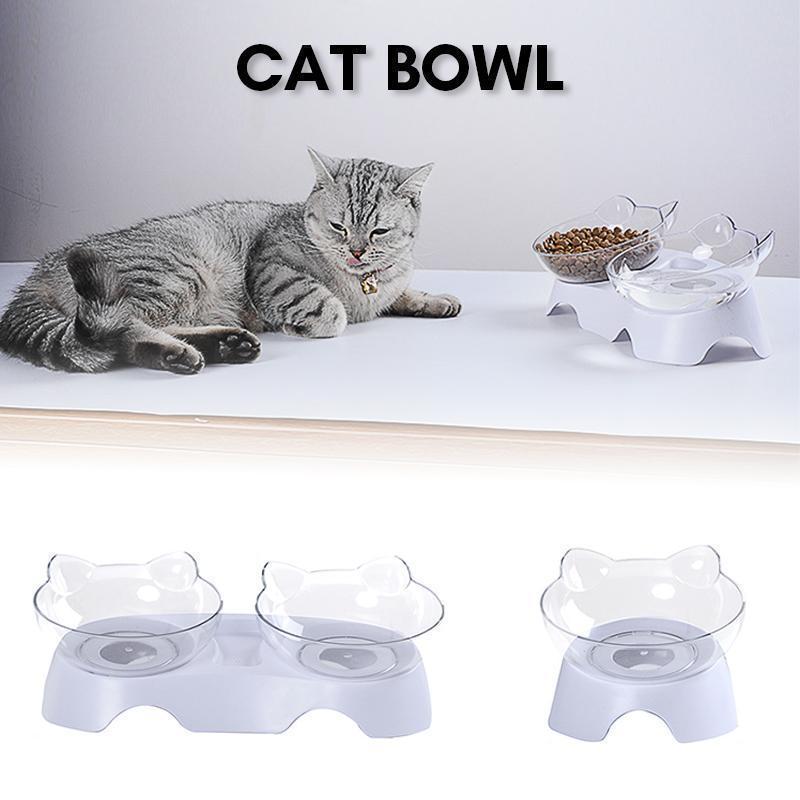 Smart Orthopedic Anti-Vomit Cat Bowl (Single/Double)