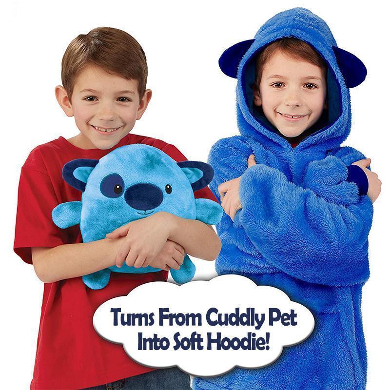 Cute Warm Comfy Oversized Pet Hoodie For Kids