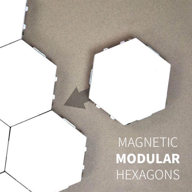 Magoloft ™ Hexagonal Wall Lamp Creative Geometry Assembly