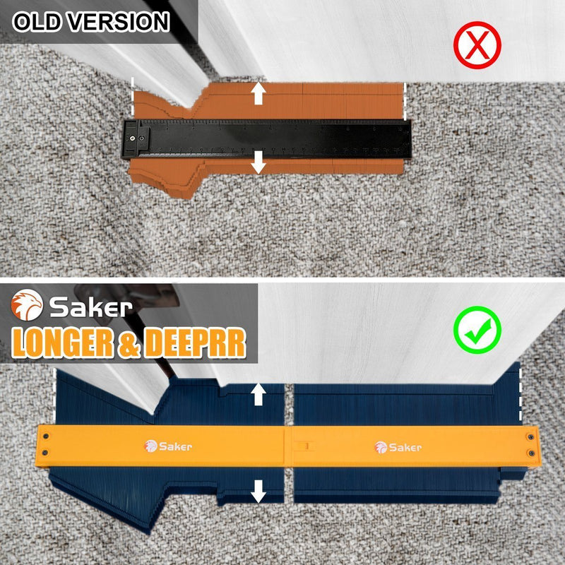 Saker® Split Joint Contour Profile Gauge