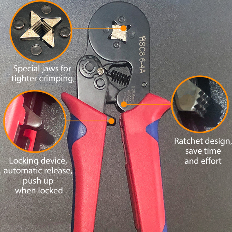 Ratchat Wire Crimping Tool Set