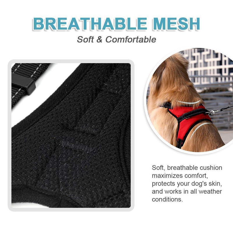 No-Pull dog harness, adjustable harness for medium and large dogs