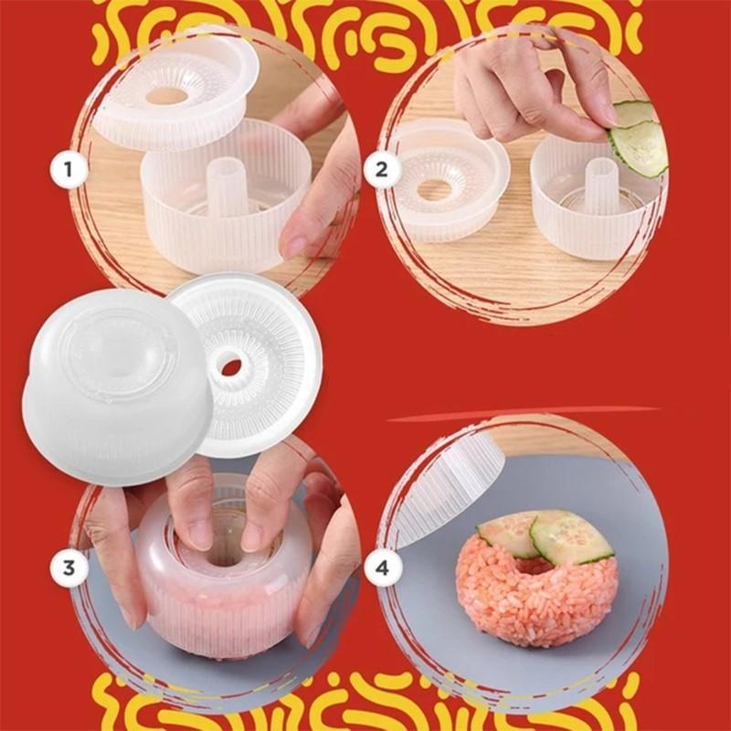 Fanshome™Round Rice Ball Mould