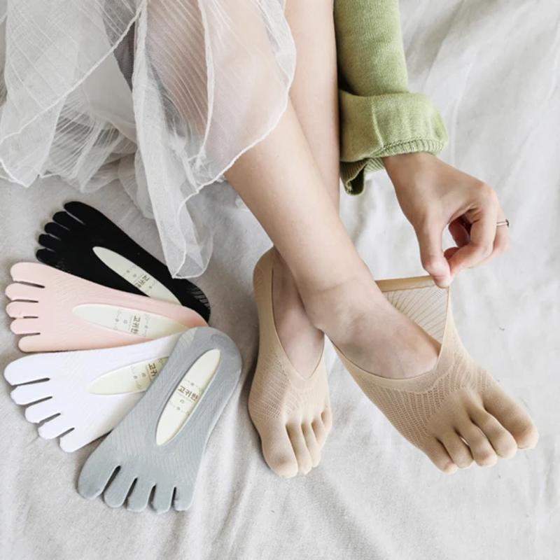 Women's Toe Socks Low Cut Five Finger Socks