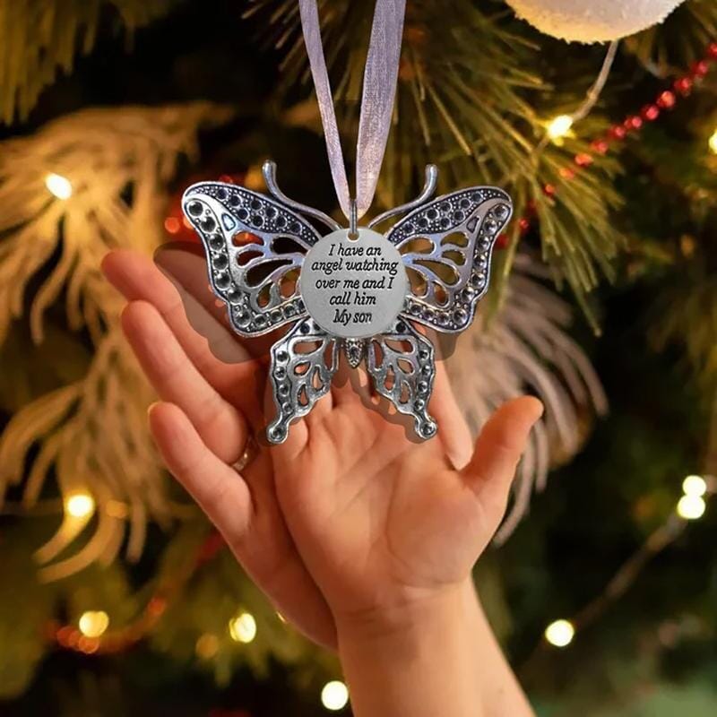 Memorial Butterfly Pendant for Loss of Loved One