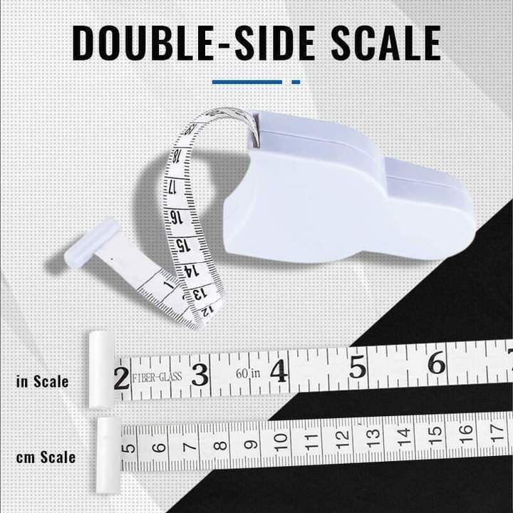 Fanshome™ Automatic Rolling Tape Girth Measuring Ruler