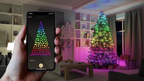 Luces LED de Navidad inteligentes